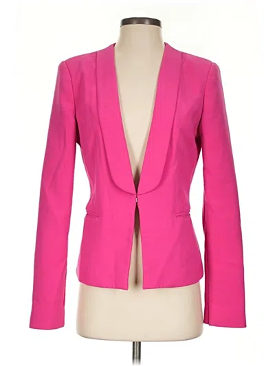 Pre-owned Bcbgmaxazria Blazer Jacket In Pink