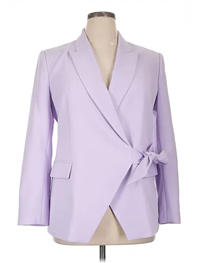 Pre-owned Bcbgmaxazria Blazer Jacket In Purple