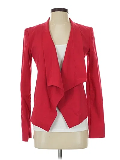 Pre-owned Bcbgmaxazria Blazer Jacket In Red