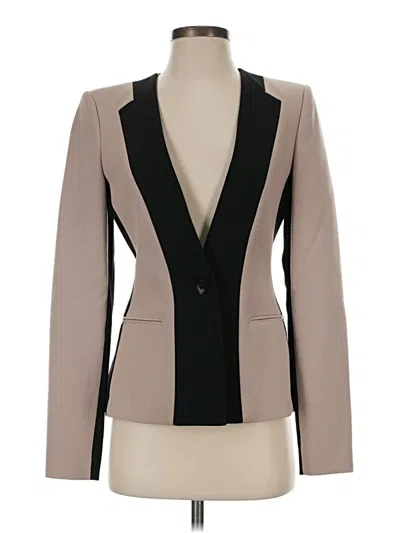 Pre-owned Bcbgmaxazria Blazer Jacket In Tan