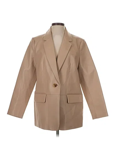 Pre-owned Bcbgmaxazria Blazer Jacket In Tan