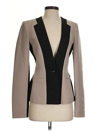 Pre-owned Bcbgmaxazria Blazer Jacket In Tan