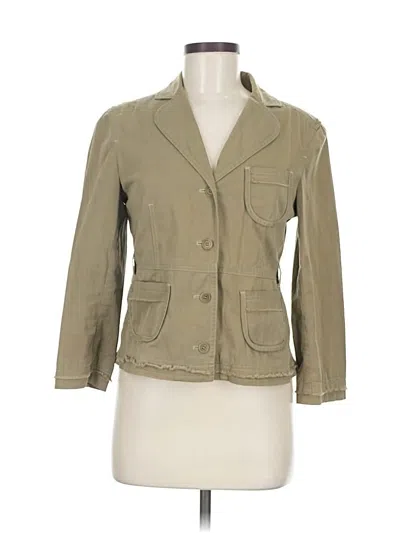 Pre-owned Bcbgmaxazria Blazer Jacket In Tan