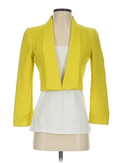 Bcbgmaxazria Blazer Jacket In Yellow