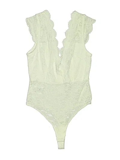 Pre-owned Bcbgmaxazria Bodysuit In Green