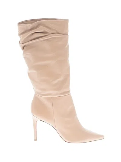 Pre-owned Bcbgmaxazria Boots In Ivory