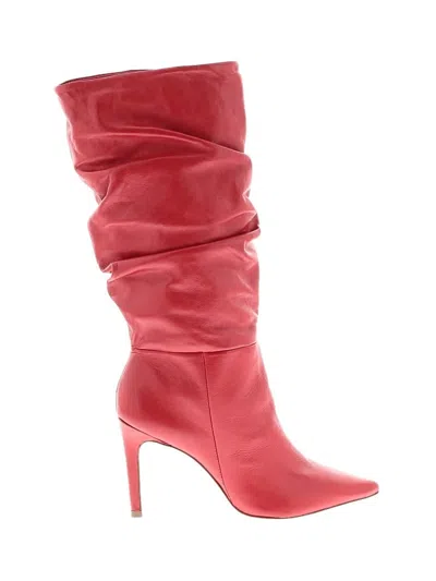 Pre-owned Bcbgmaxazria Boots In Red
