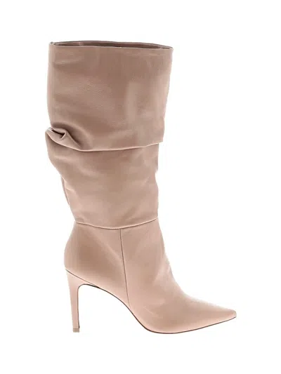 Pre-owned Bcbgmaxazria Boots In Tan