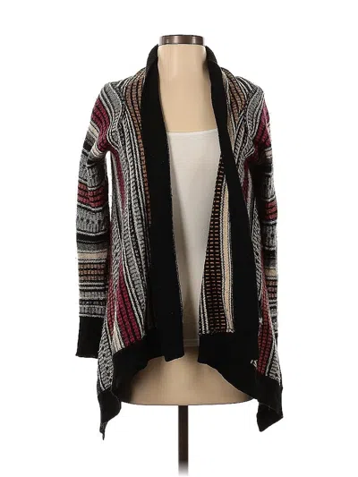 Pre-owned Bcbgmaxazria Cardigan Sweater In Black