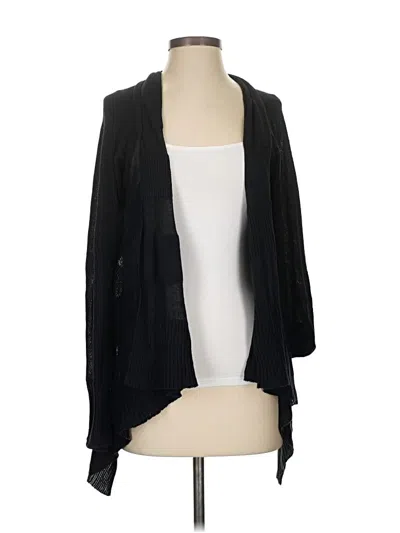 Pre-owned Bcbgmaxazria Cardigan Sweater In Black