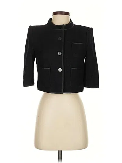 Pre-owned Bcbgmaxazria Cardigan Sweater In Black