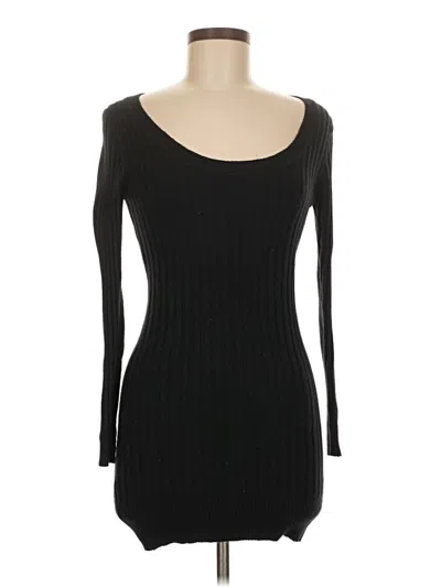 Pre-owned Bcbgmaxazria Cardigan Sweater In Black