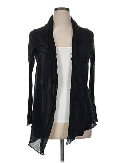 Pre-owned Bcbgmaxazria Cardigan Sweater In Black