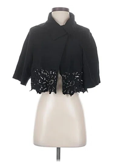 Pre-owned Bcbgmaxazria Cardigan Sweater In Black