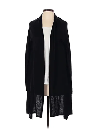 Pre-owned Bcbgmaxazria Cardigan Sweater In Black