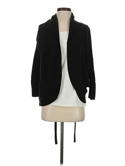Pre-owned Bcbgmaxazria Cardigan Sweater In Black
