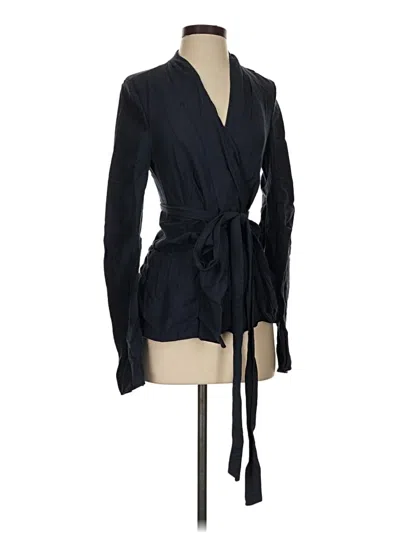 Pre-owned Bcbgmaxazria Cardigan Sweater In Black