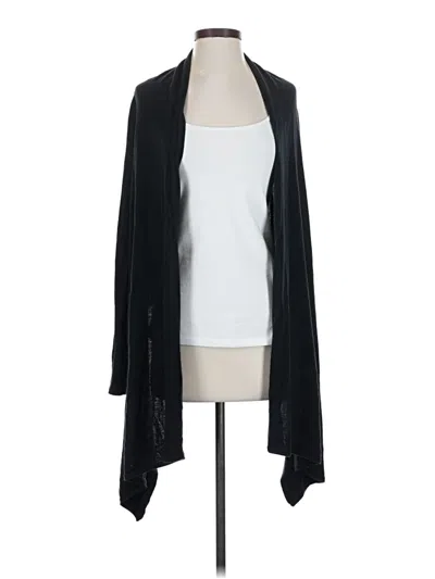 Pre-owned Bcbgmaxazria Cardigan Sweater In Black