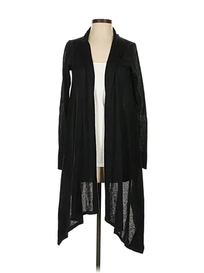Pre-owned Bcbgmaxazria Cardigan Sweater In Black