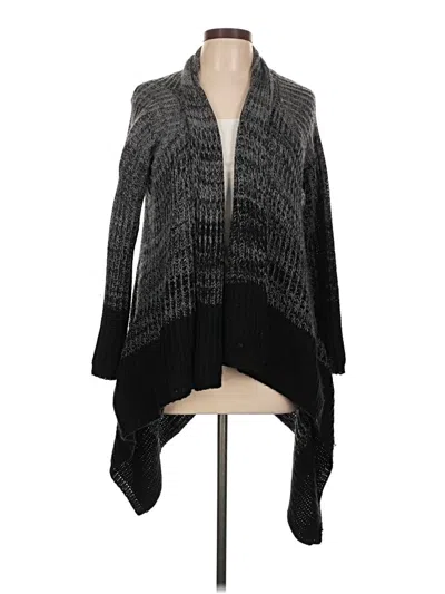 Pre-owned Bcbgmaxazria Cardigan Sweater In Black