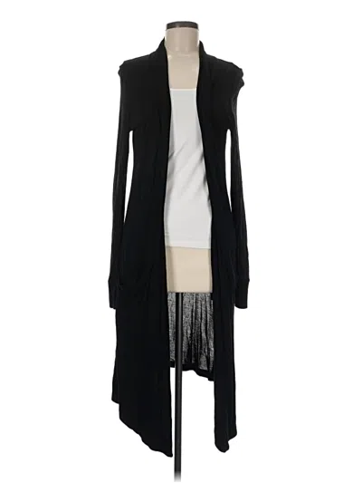 Pre-owned Bcbgmaxazria Cardigan Sweater In Black