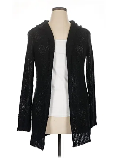Pre-owned Bcbgmaxazria Cardigan Sweater In Black