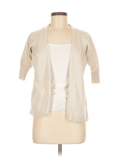Pre-owned Bcbgmaxazria Cardigan Sweater In Brown