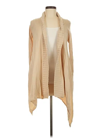 Pre-owned Bcbgmaxazria Cardigan Sweater In Brown