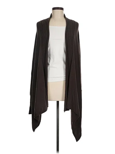 Pre-owned Bcbgmaxazria Cardigan Sweater In Brown