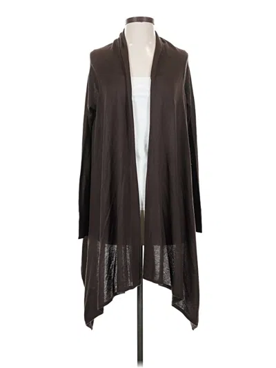 Pre-owned Bcbgmaxazria Cardigan Sweater In Brown