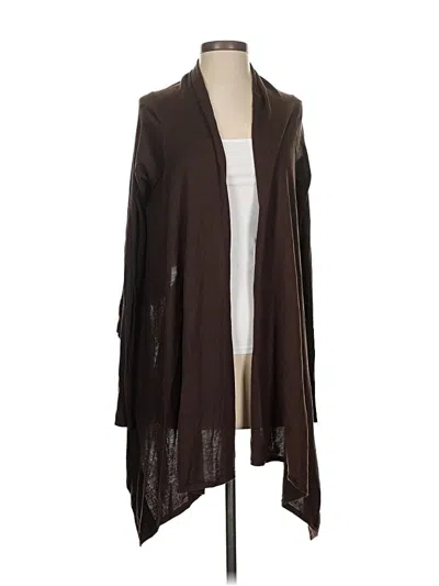 Pre-owned Bcbgmaxazria Cardigan Sweater In Brown