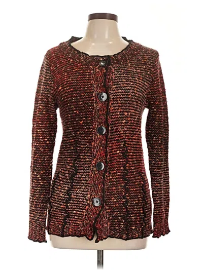 Pre-owned Bcbgmaxazria Cardigan Sweater In Brown