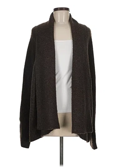 Pre-owned Bcbgmaxazria Cardigan Sweater In Brown