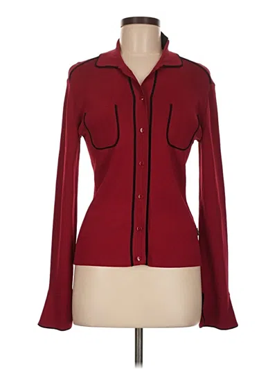 Bcbgmaxazria Cardigan Sweater In Burgundy