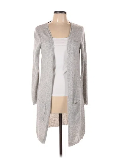 Pre-owned Bcbgmaxazria Cardigan Sweater In Gray