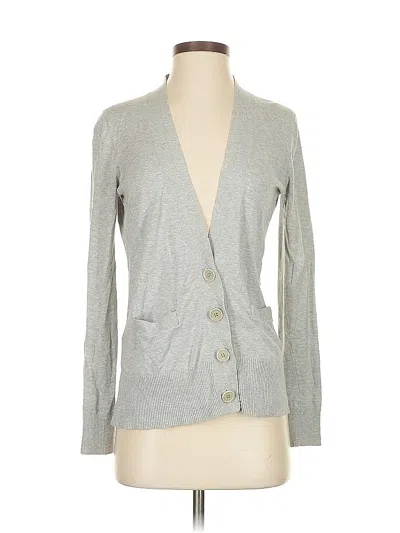 Pre-owned Bcbgmaxazria Cardigan Sweater In Gray