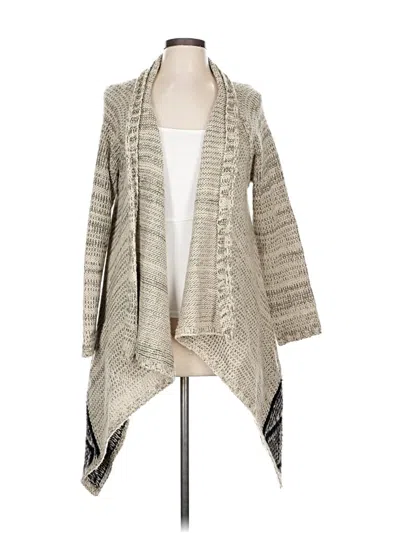 Pre-owned Bcbgmaxazria Cardigan Sweater In Gray