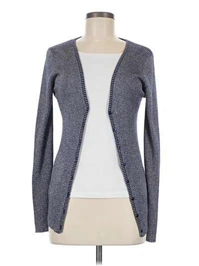 Pre-owned Bcbgmaxazria Cardigan Sweater In Gray