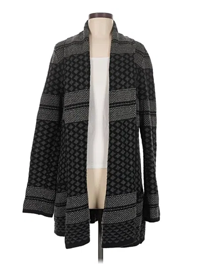 Pre-owned Bcbgmaxazria Cardigan Sweater In Gray