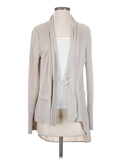 Pre-owned Bcbgmaxazria Cardigan Sweater In Gray
