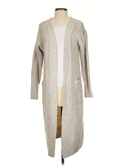 Pre-owned Bcbgmaxazria Cardigan Sweater In Gray