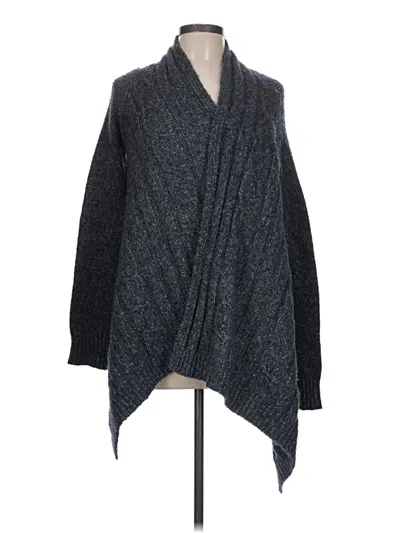 Pre-owned Bcbgmaxazria Cardigan Sweater In Gray