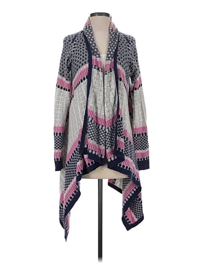 Pre-owned Bcbgmaxazria Cardigan Sweater In Gray