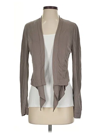 Pre-owned Bcbgmaxazria Cardigan Sweater In Gray