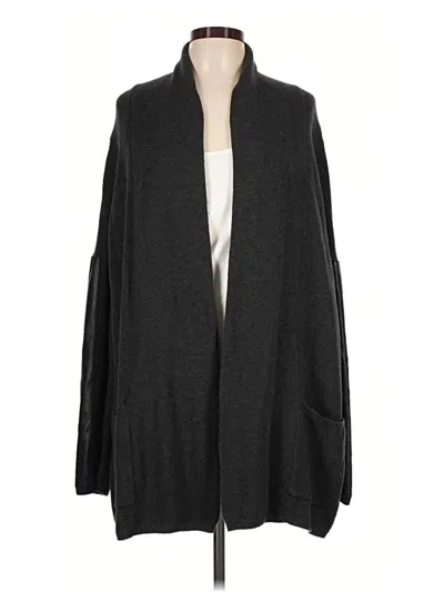 Pre-owned Bcbgmaxazria Cardigan Sweater In Gray