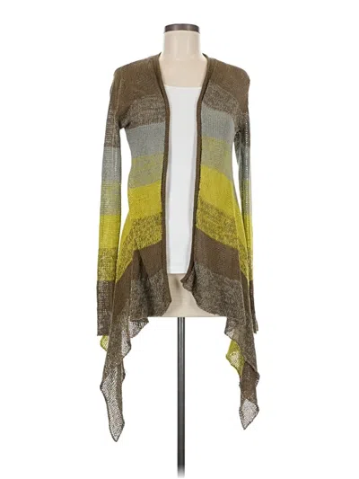 Pre-owned Bcbgmaxazria Cardigan Sweater In Green