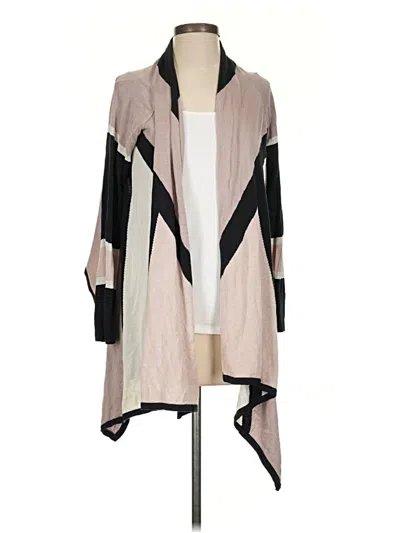 Pre-owned Bcbgmaxazria Cardigan Sweater In Pink