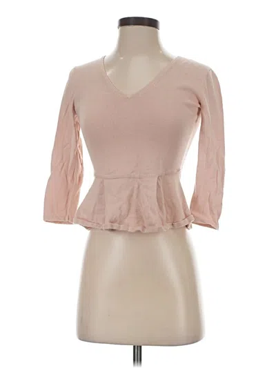 Pre-owned Bcbgmaxazria Cardigan Sweater In Pink