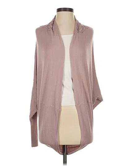 Pre-owned Bcbgmaxazria Cardigan Sweater In Pink