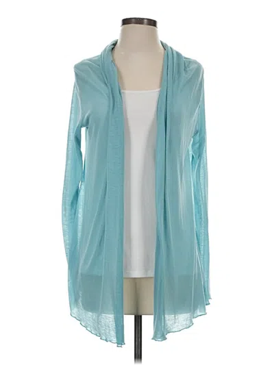 Pre-owned Bcbgmaxazria Cardigan Sweater In Teal